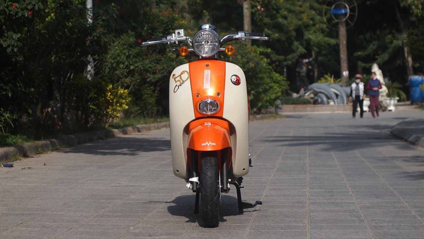 xe crea Hyosung 50cc - Xe điện Lan Anh