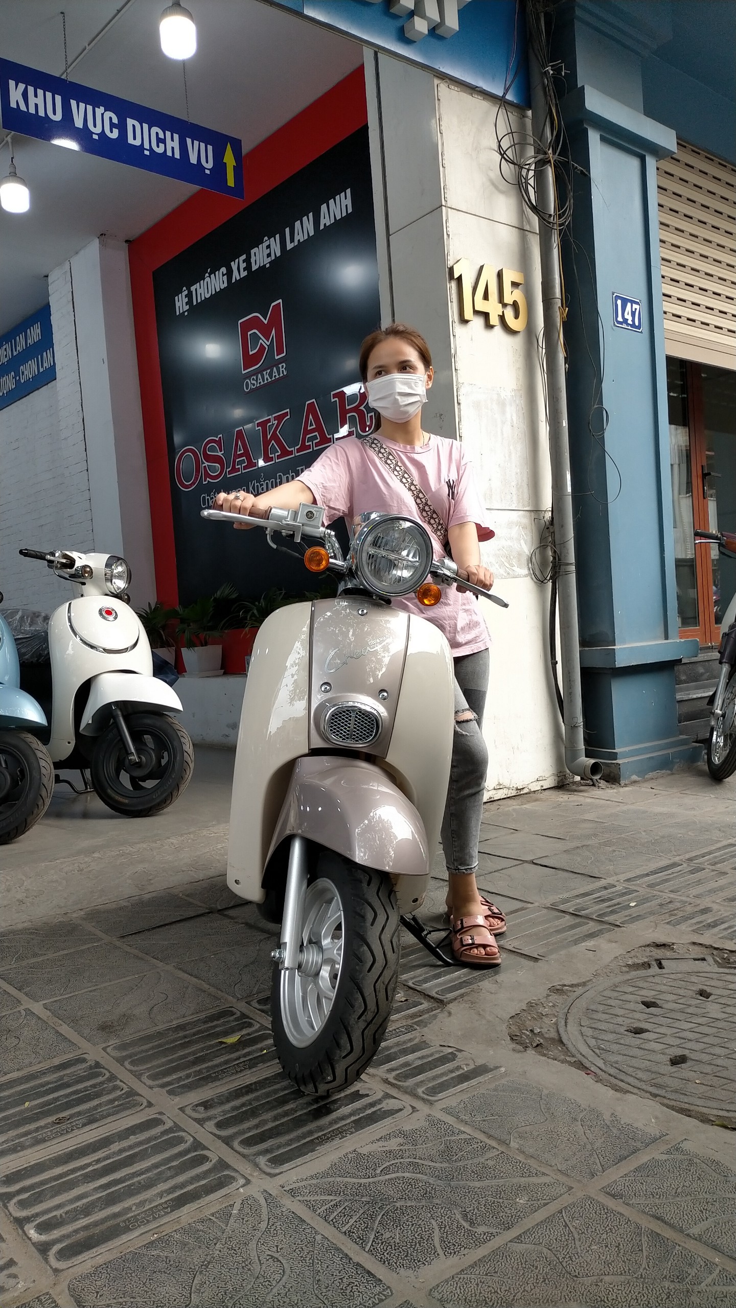 Xe ga 50cc tại Lan anh