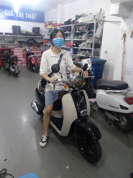 xe máy Crea 50cc- Xe điện Lan Anh