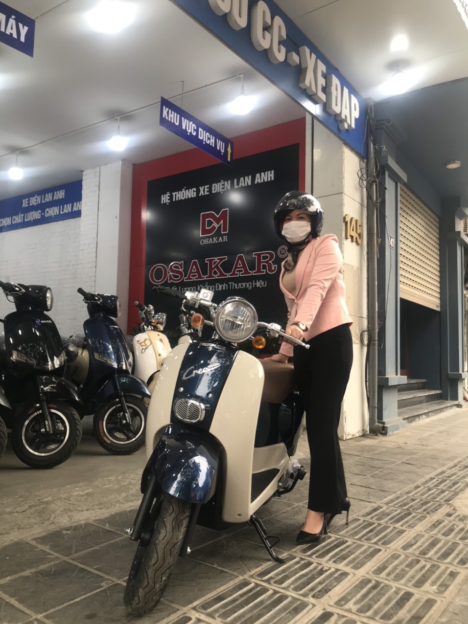 Xe máy tay ga 50cc