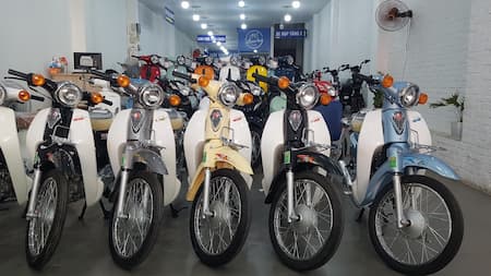 Cub 50cc- Xe điện Lan Anh