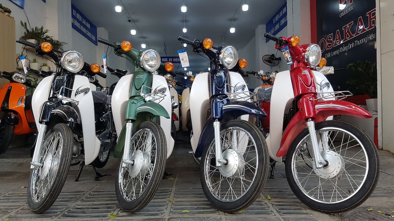 Xe cub 50cc - Xe điện Xe 50cc Lan Anh