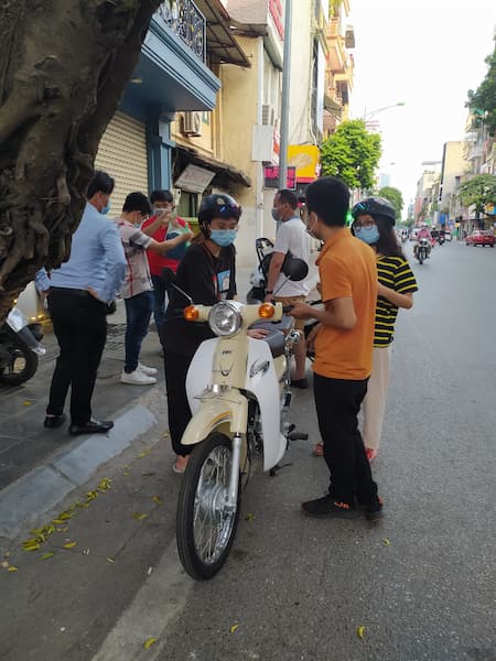 Cub 50- Xe điện Lan Anh