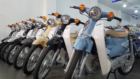 đa dạng kiểu dáng Cub 50cc