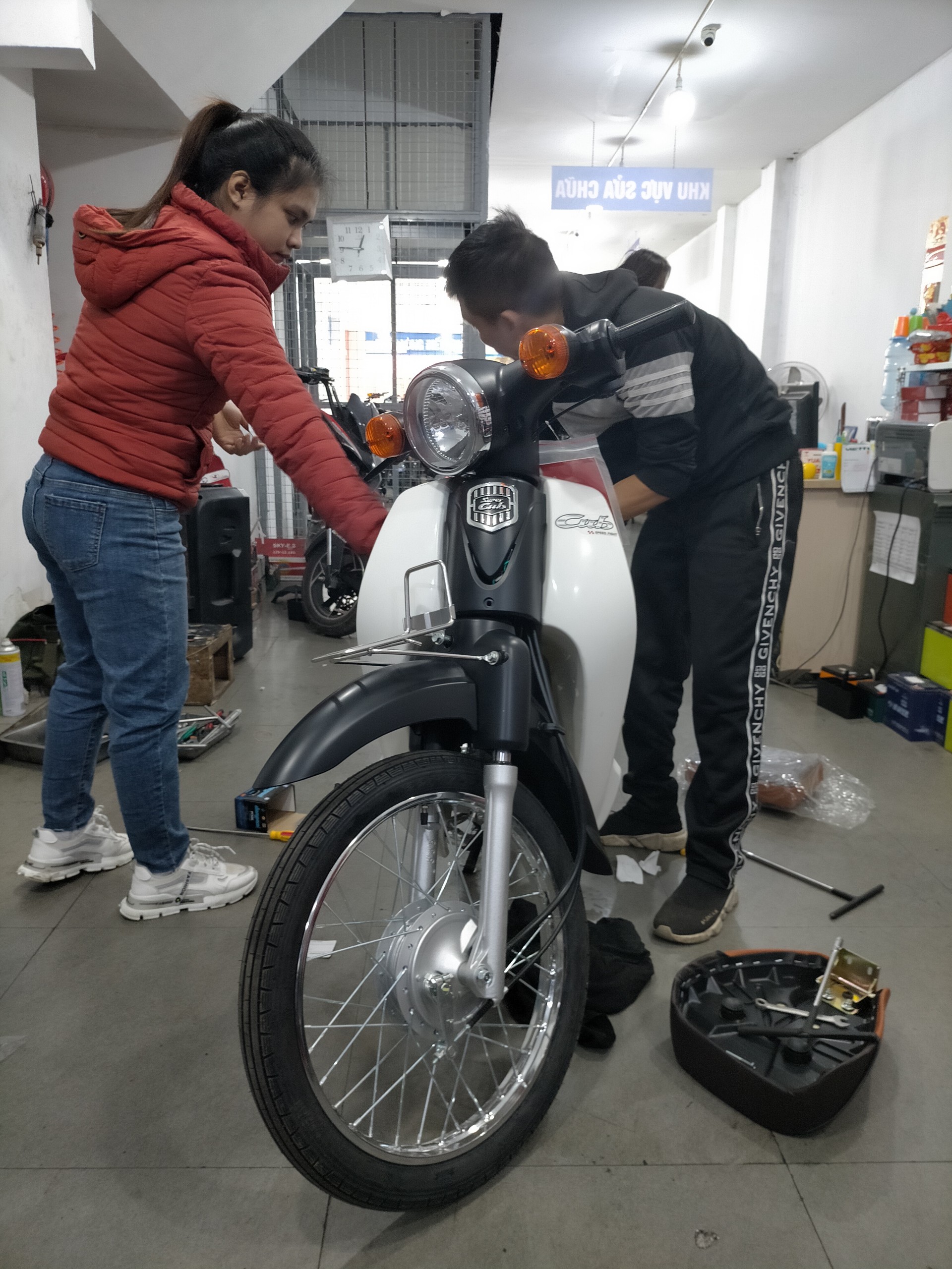 Xe máy 50cc-Xe điện Lan Anh