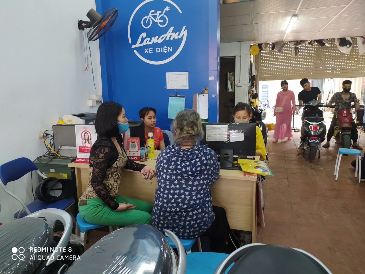 Xe máy điện Xmen- Xe điện Lan Anh