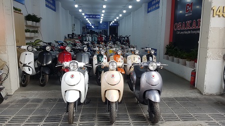 xe ga 50cc- Xe điện Lan Anh