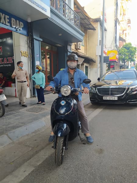 xe Giorno 50cc- Xe điện Lan Anh