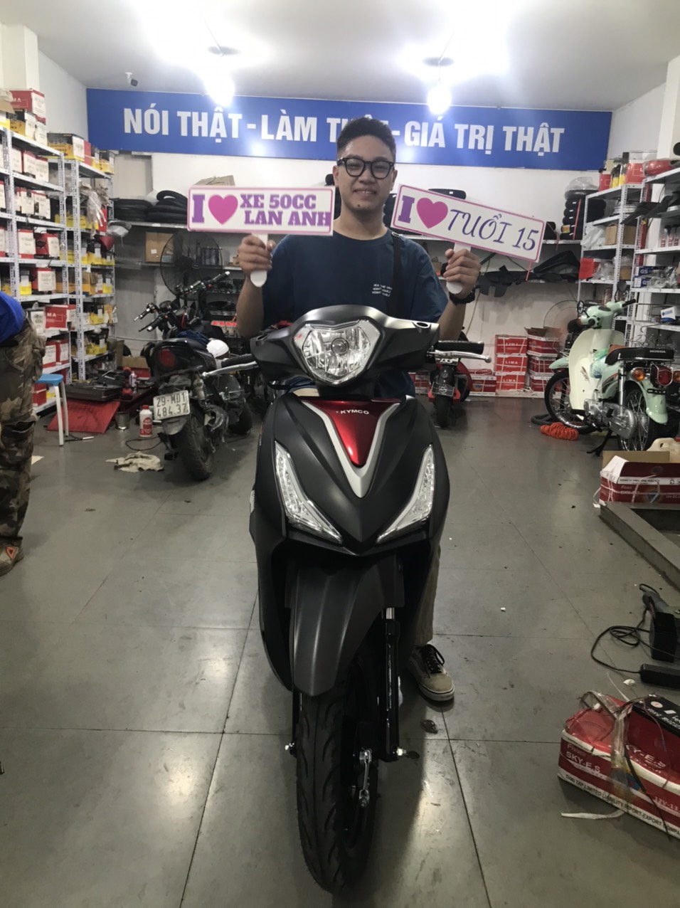 Xe ga 50cc Kymco Hermosa