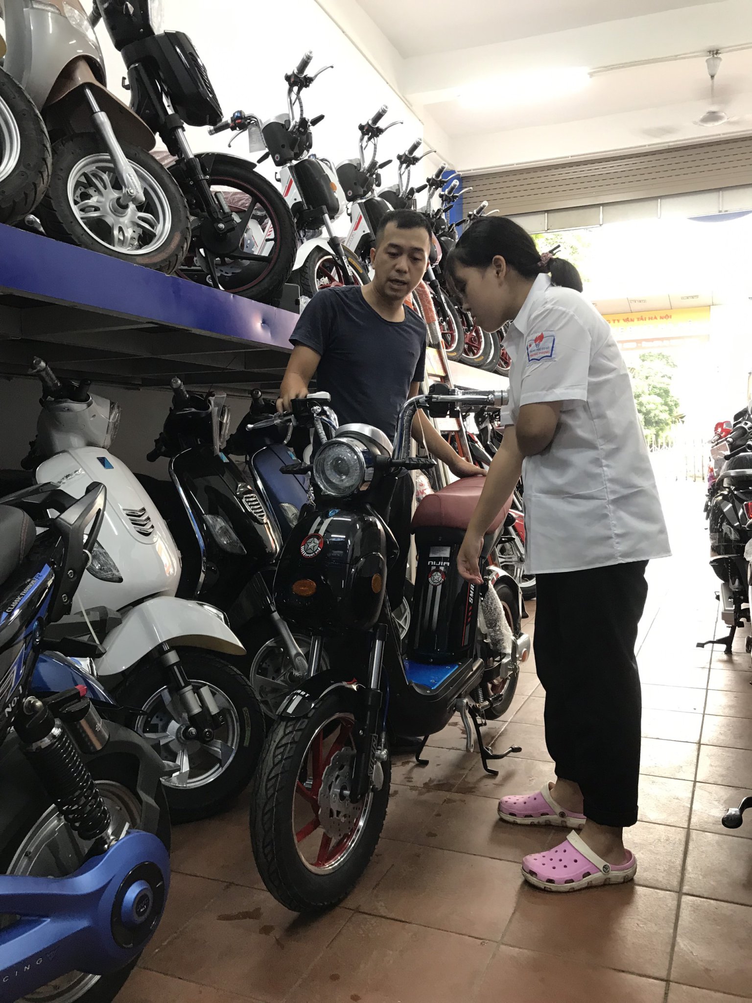 Hướng dẫn sử dụng mẫu xe Nijia S plus