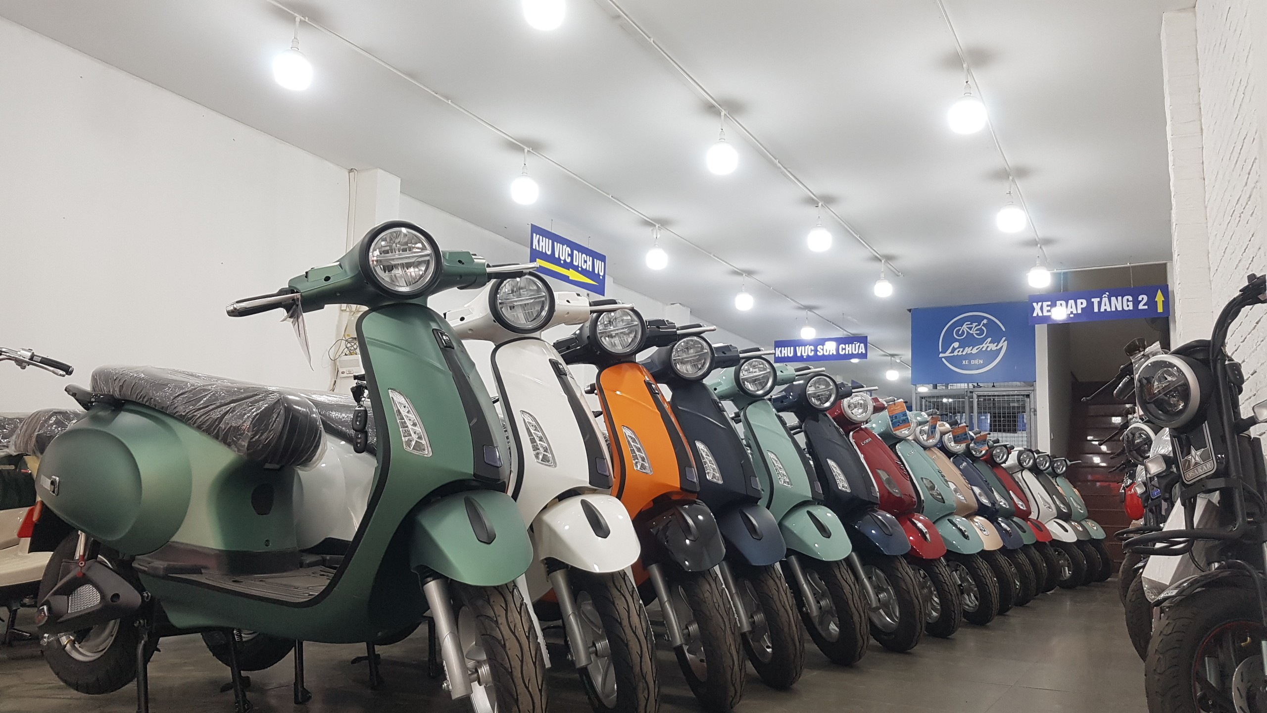 Các mẫu xe điện chất lượng tại Lan Anh