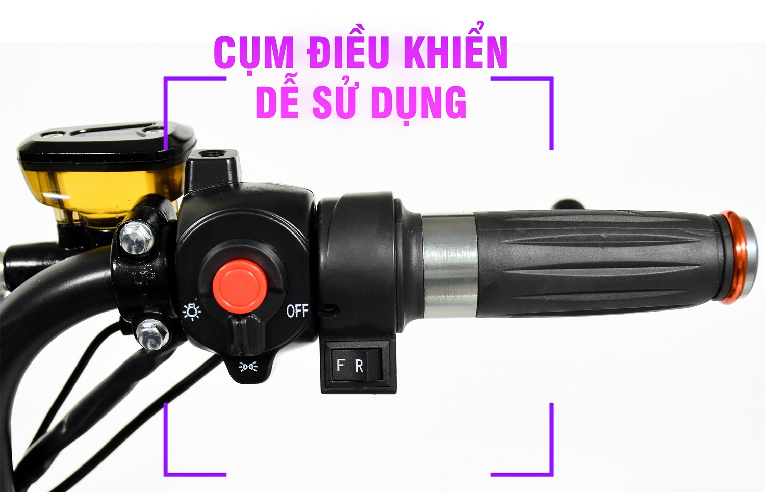 cụm điều khiển xe điện