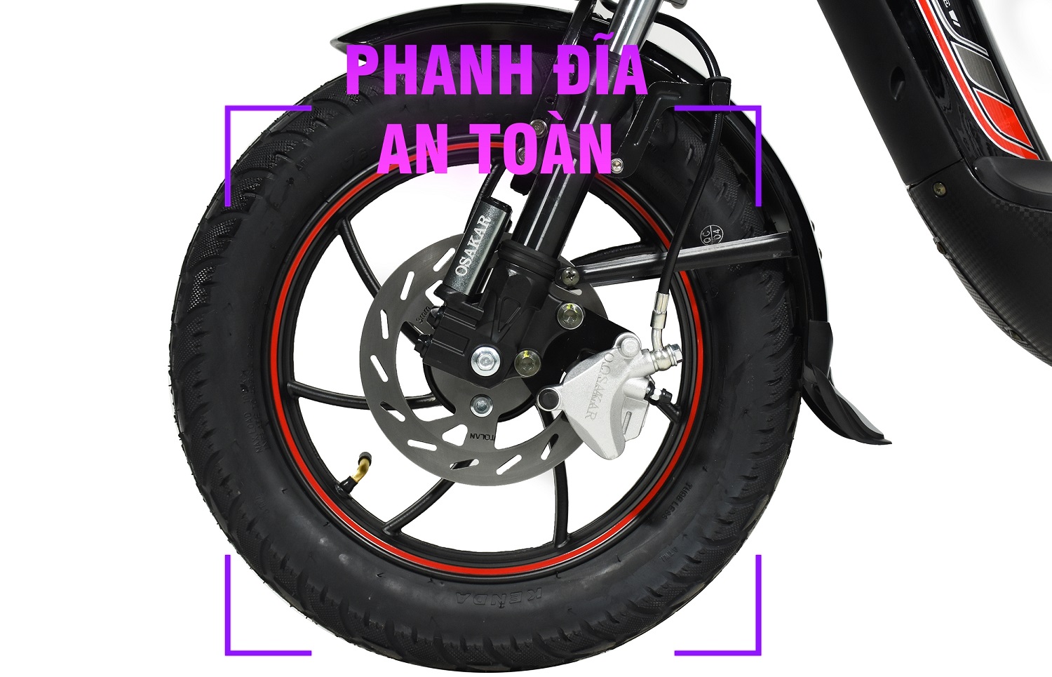 phanh đĩa xe điện