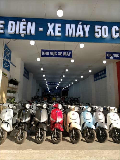 xe ga 50cc- Xe điện Lan Anh