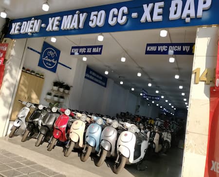 xe ga 50cc chạy xăng