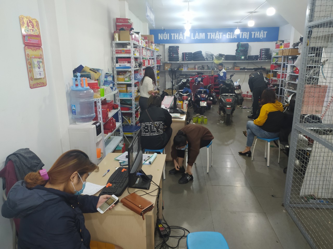 Xe máy điện Xmen- Xe điện Lan Anh