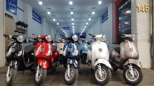 Xe máy tay ga 50cc