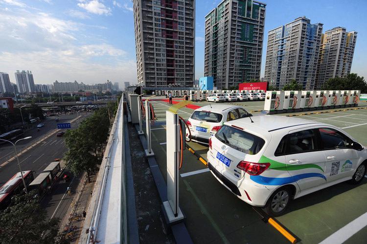 Trạm sạc xe điện trên đất nước Trung Quốc