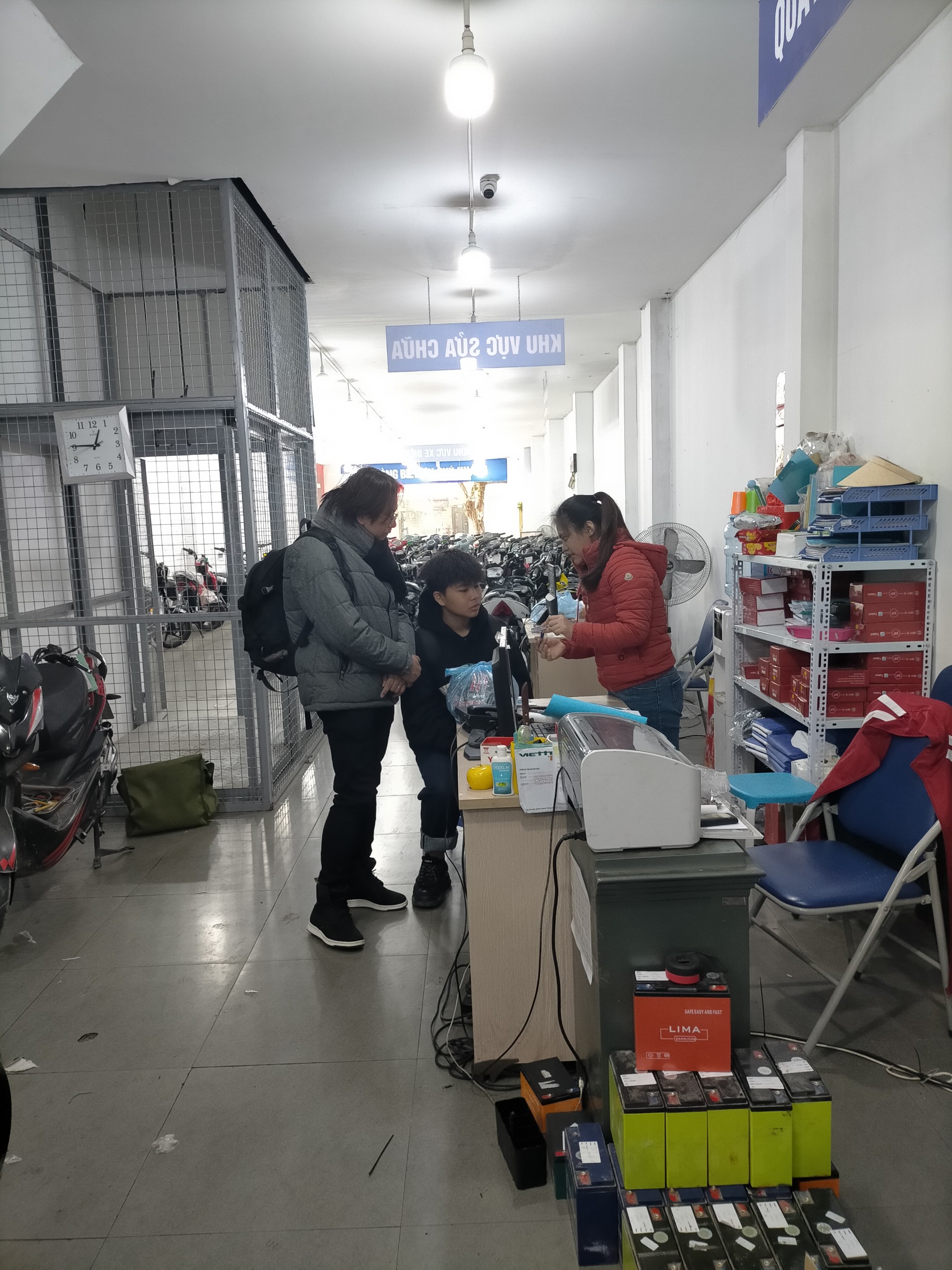 Xe 50cc-Xe điện Lan Anh