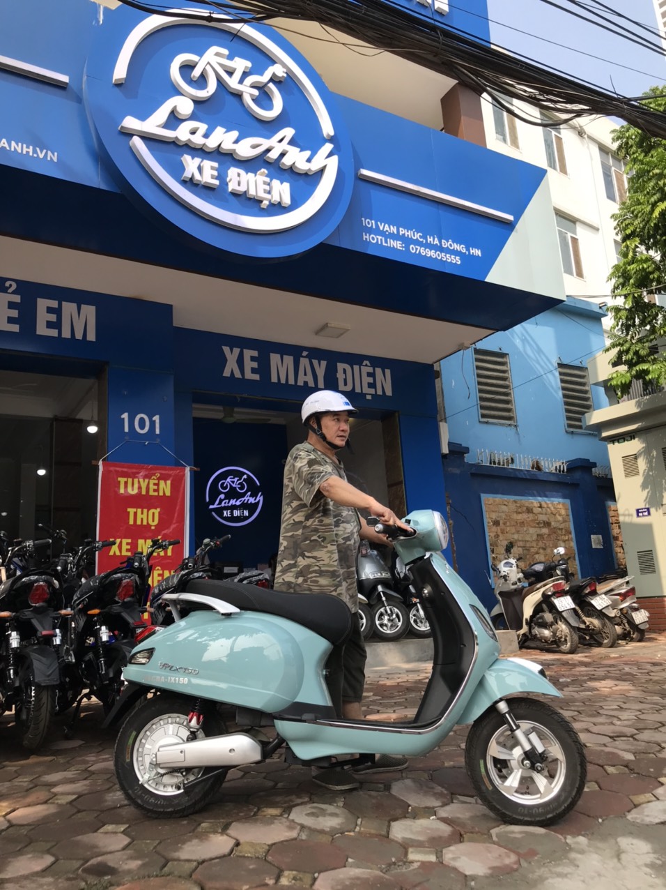 Xe máy điện LX150