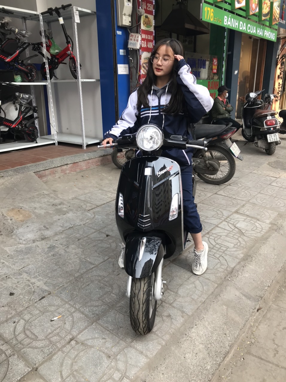 Xe máy điện NapoliS đèn LED