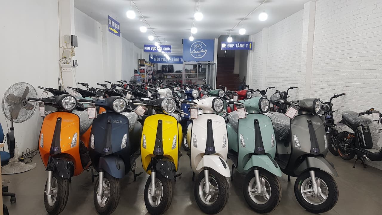 Xe Máy Điện, Xe Đạp Điện, Xe Điện Vespa Osakar SV