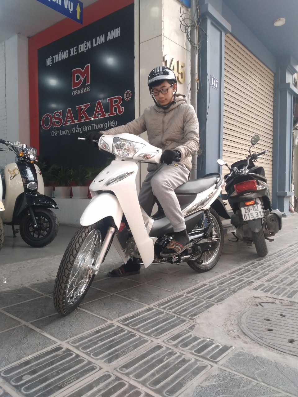 Wave 50CC - Xe điện Lan Anh