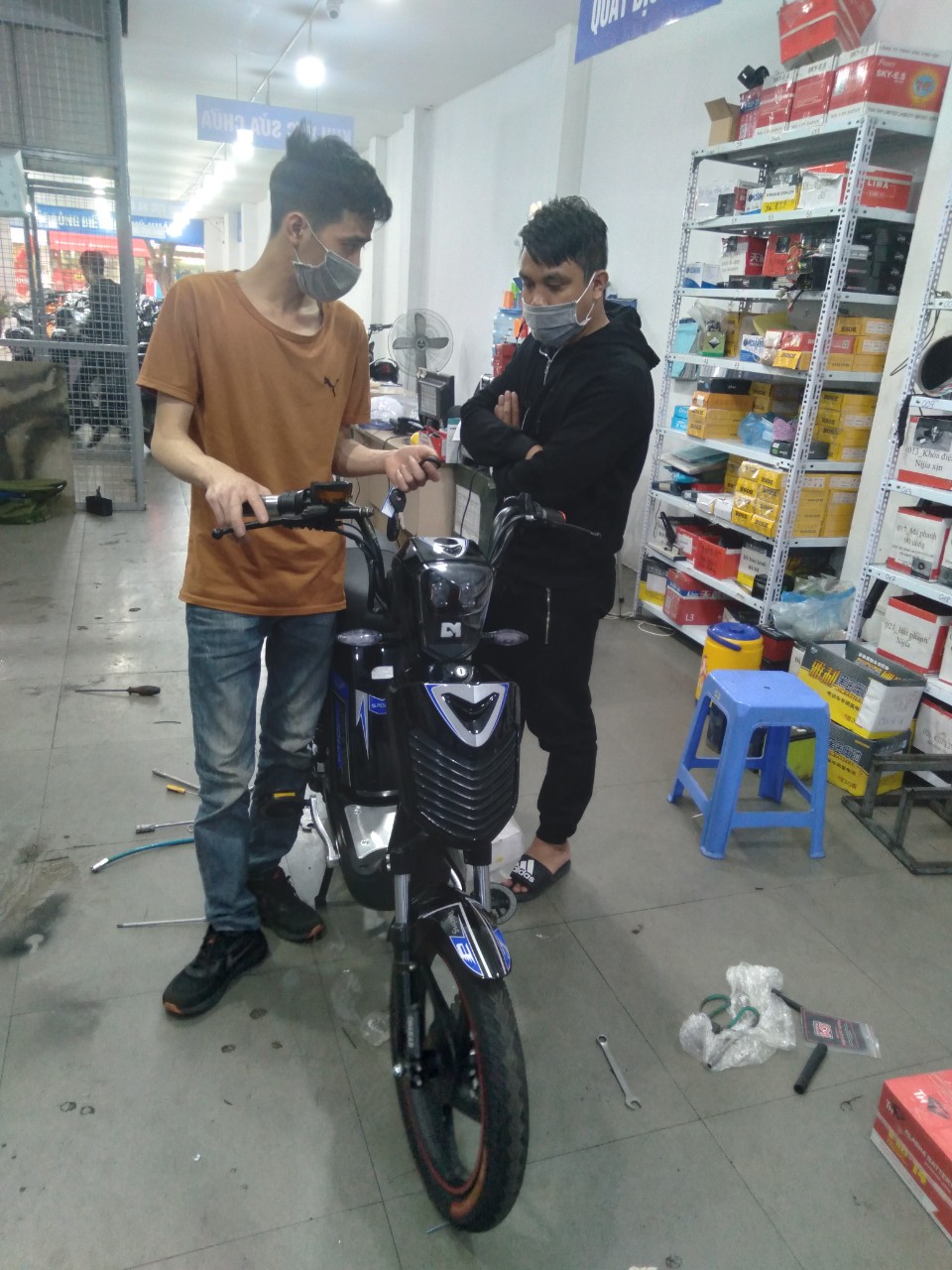 Xe đạp điện Alpha Osakar