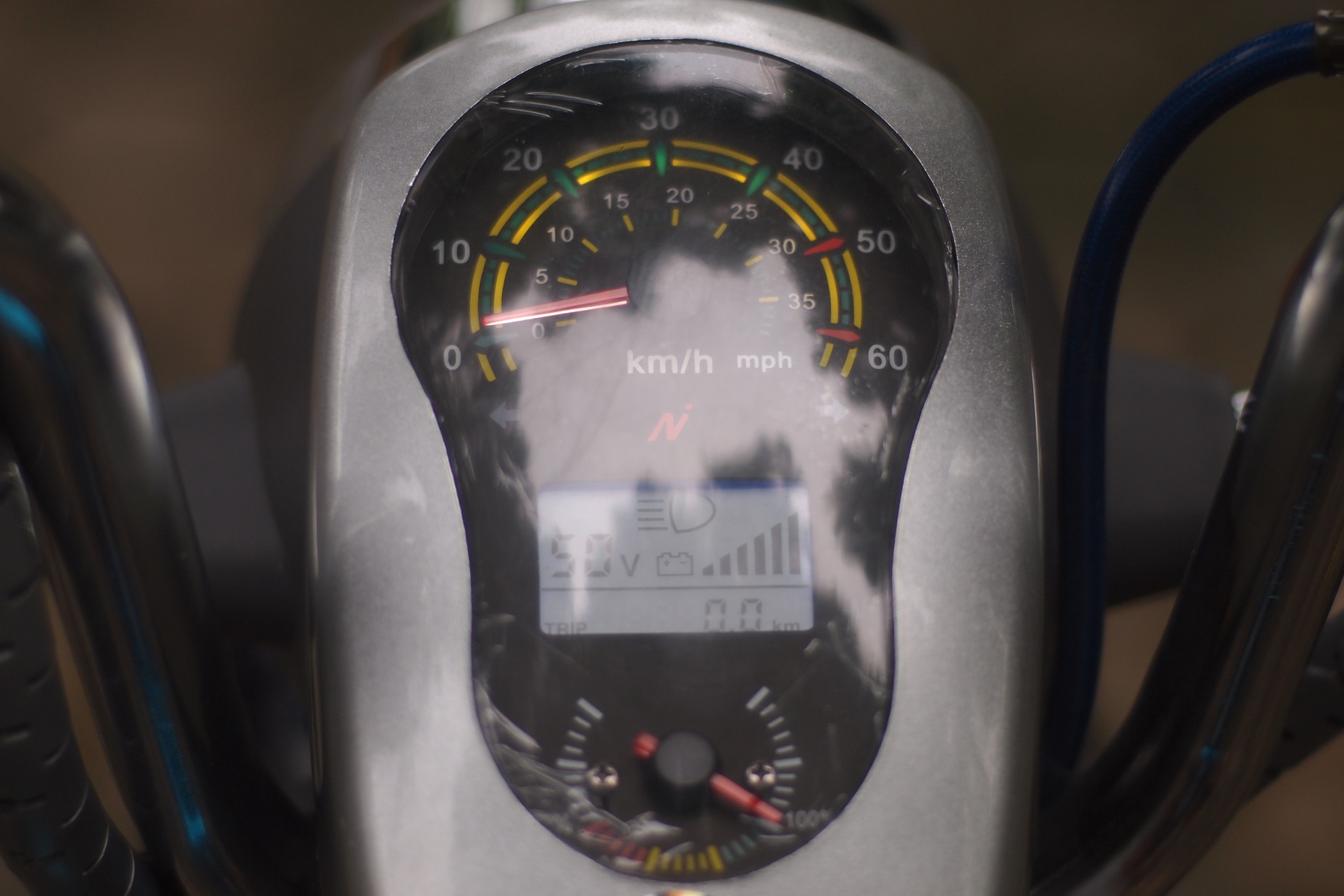 Mặt đồng hồ xe đạp điện Nijia Plus 2019