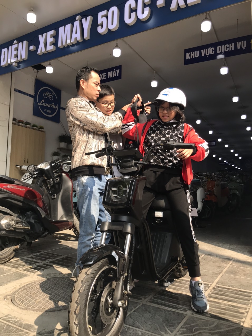 xe đạp điện sparta cho học sinh