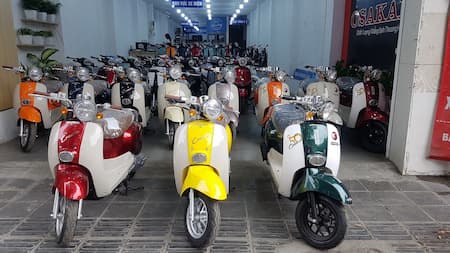 xe ga 50cc- Xe điện Lan Anh