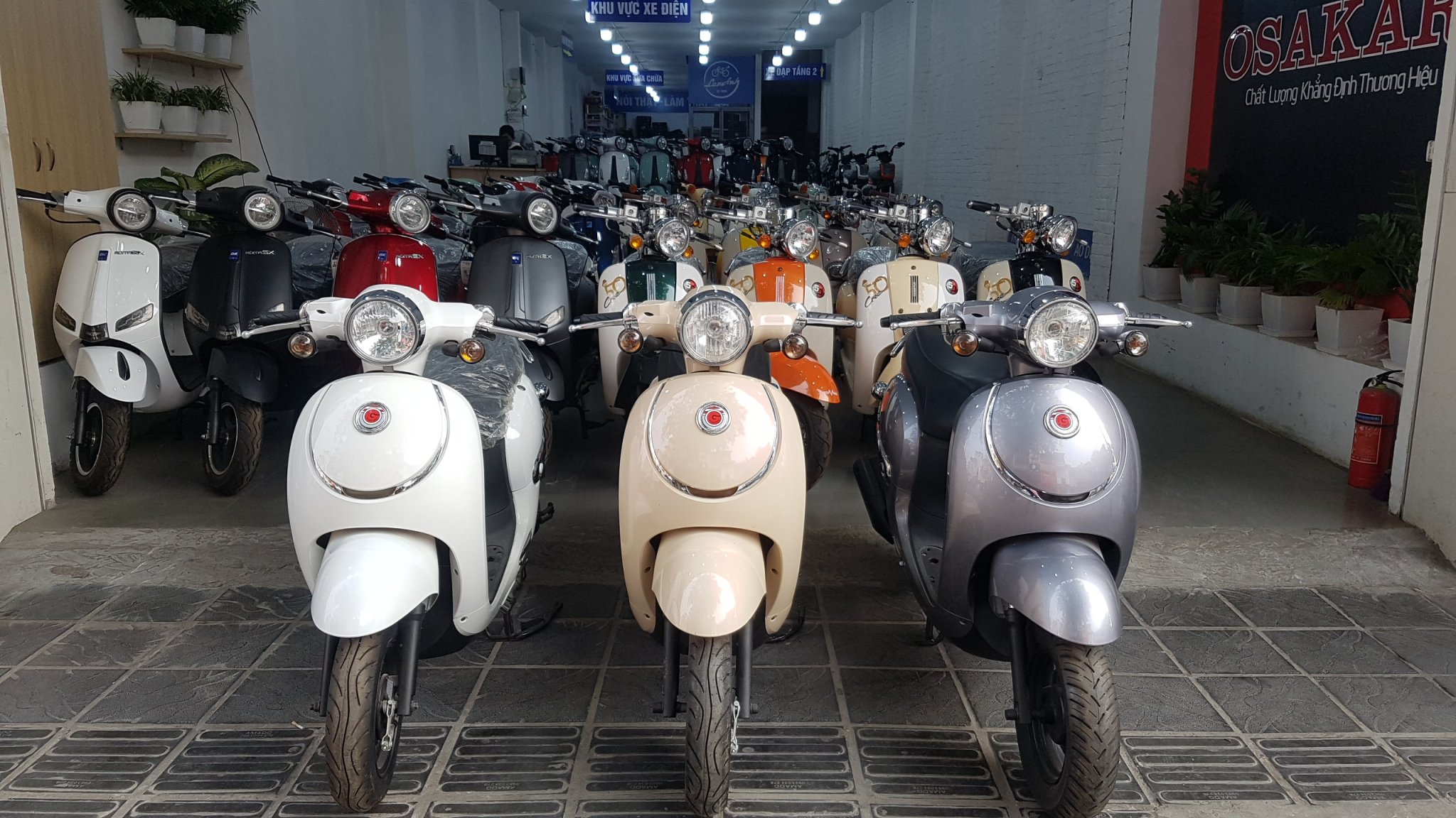 Xe ga 50cc- Xe Điện Lan Anh