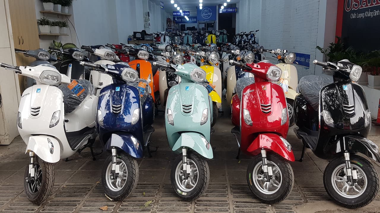 Xe Điện Vespa LX150