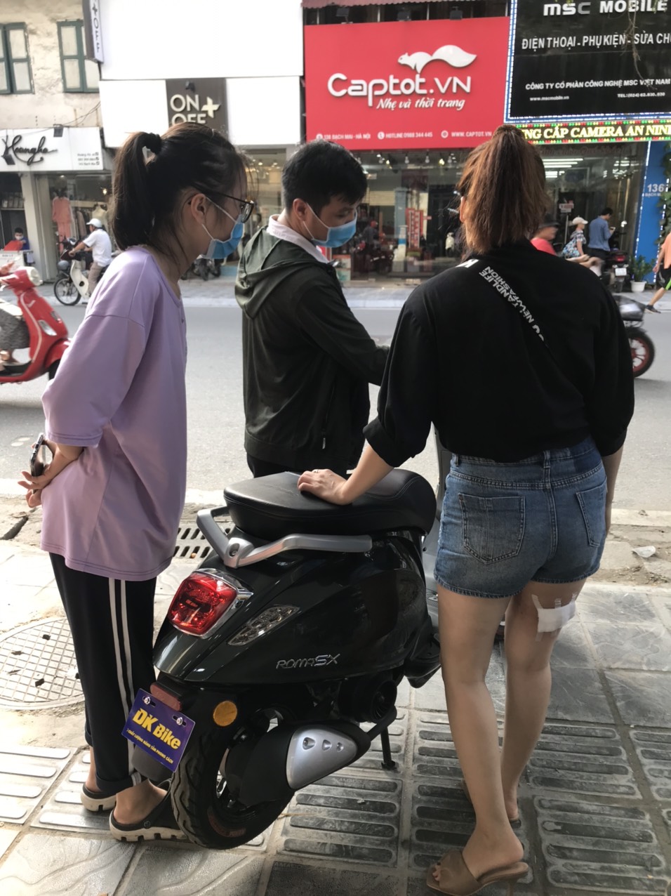 Vespa 50c -Xe điện Lan Anh