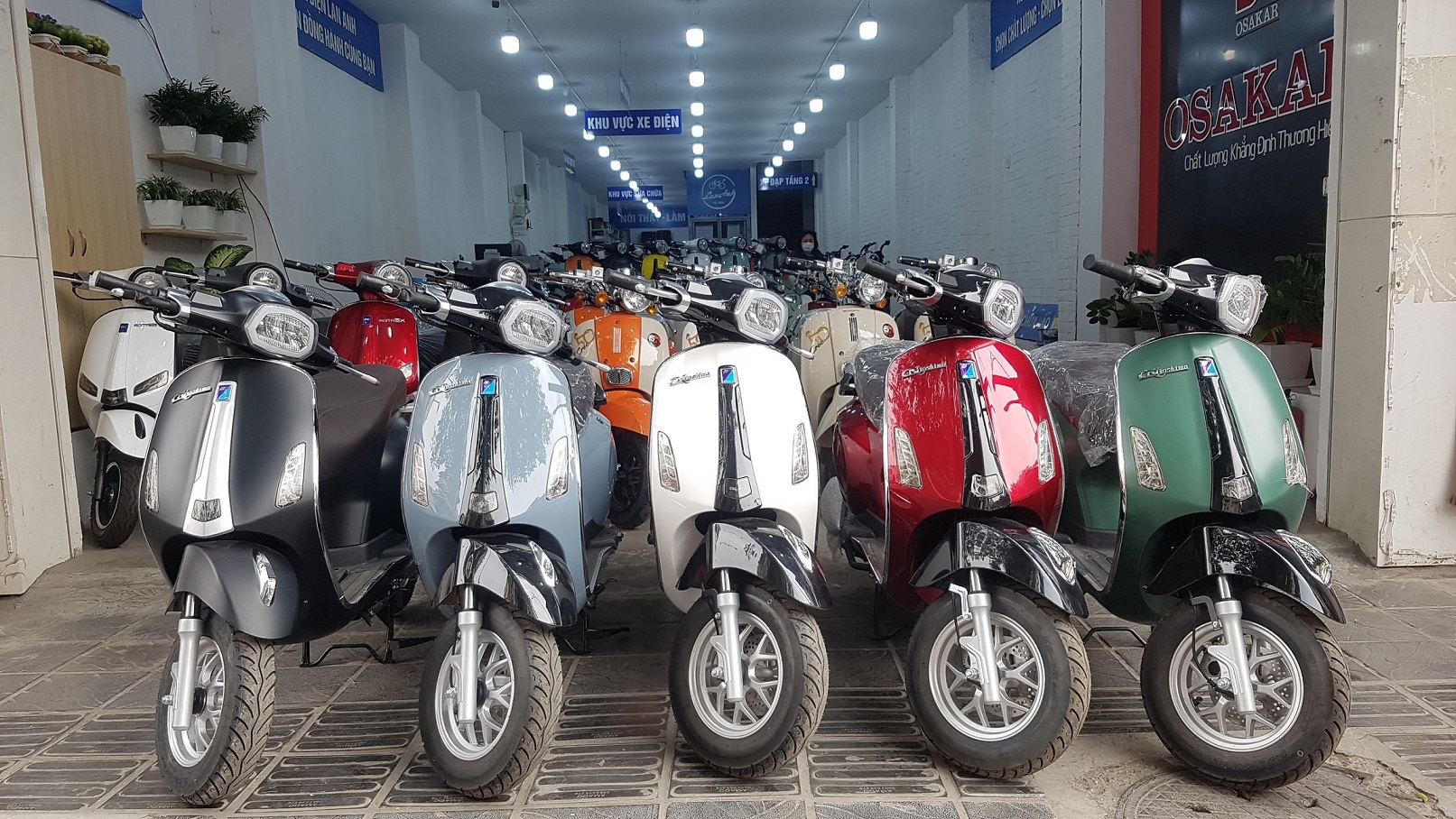 Vespa 50c -Xe điện Lan Anh