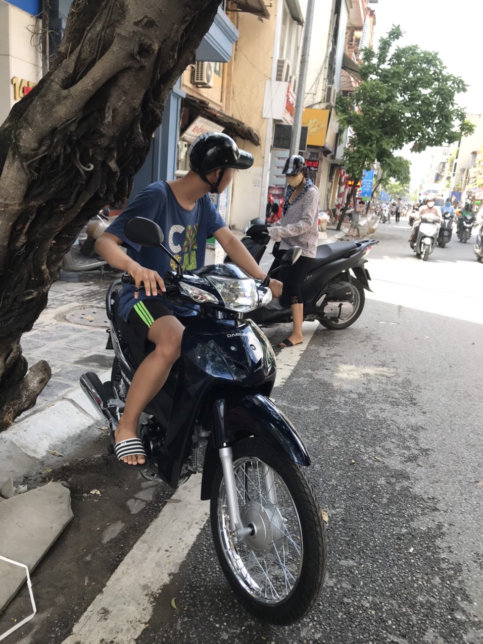 Wave 50cc- Xe điện Lan Anh
