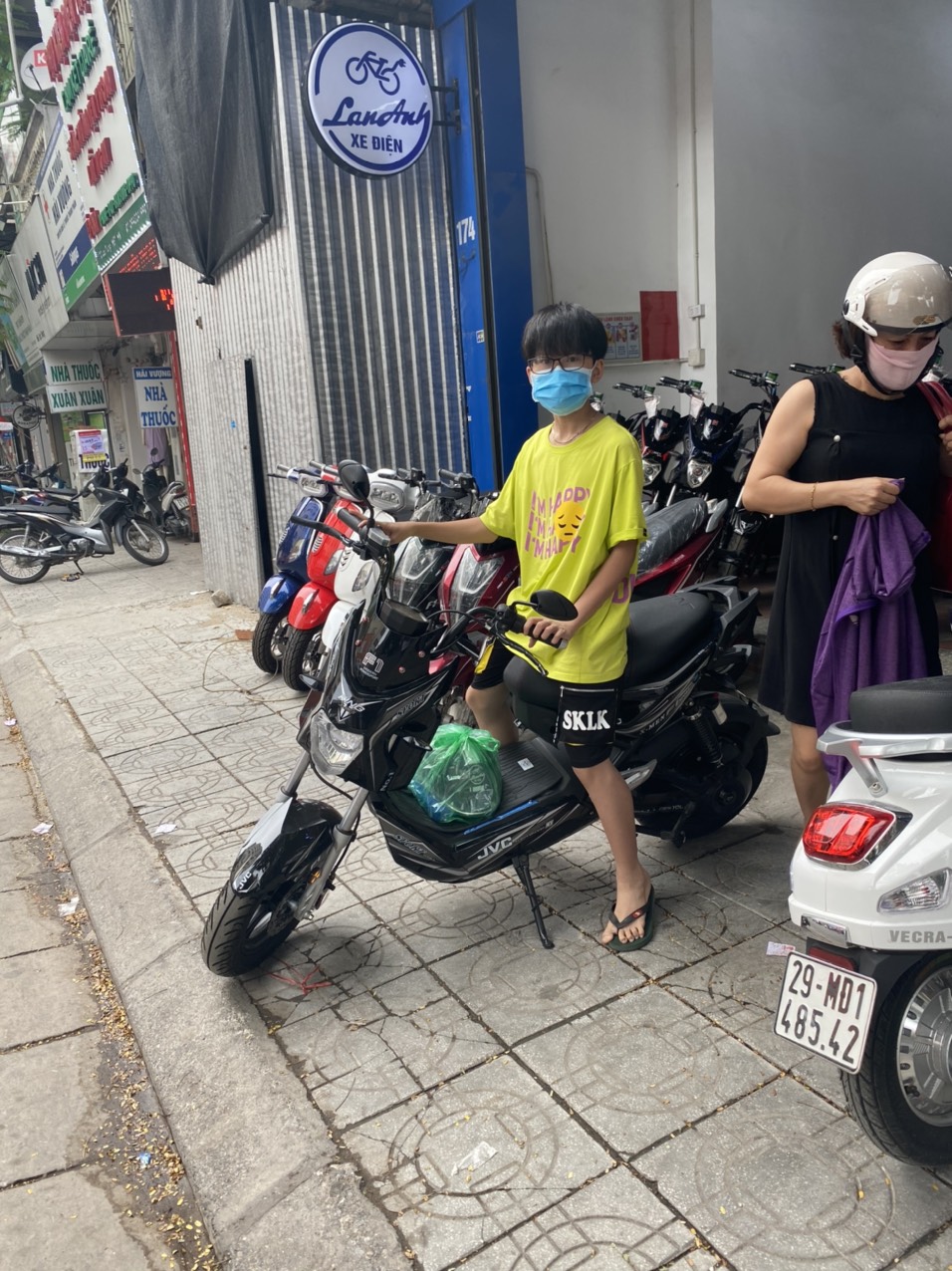 Xe máy điện Xmen- Xe điện Lan Anh