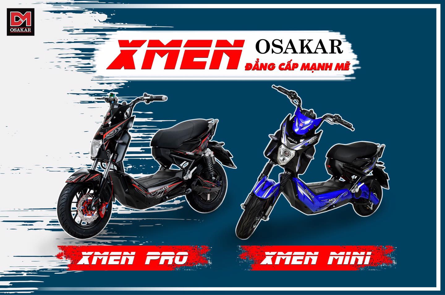 xe máy điện xmen mini và xe máy điện xmen pro