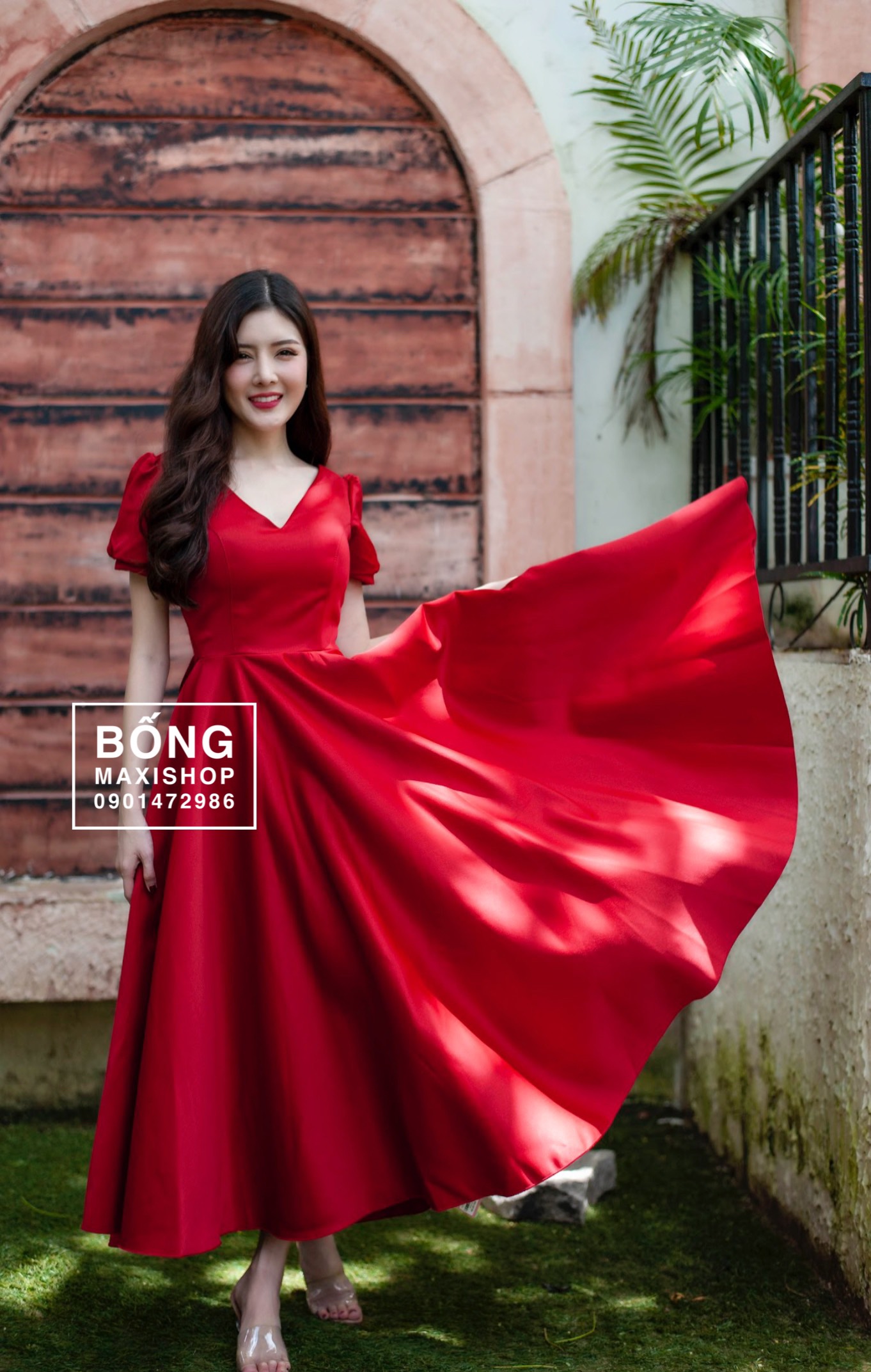 Váy Cưới Phi Nhật Hoa Lưng Form Lửng DC346