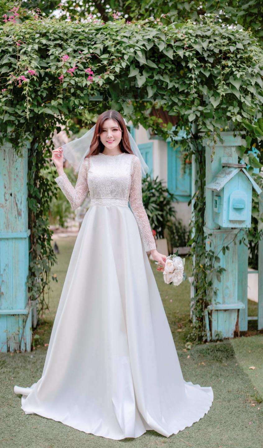 Váy Cưới Hoa Tuyết Phi Nhật DC980