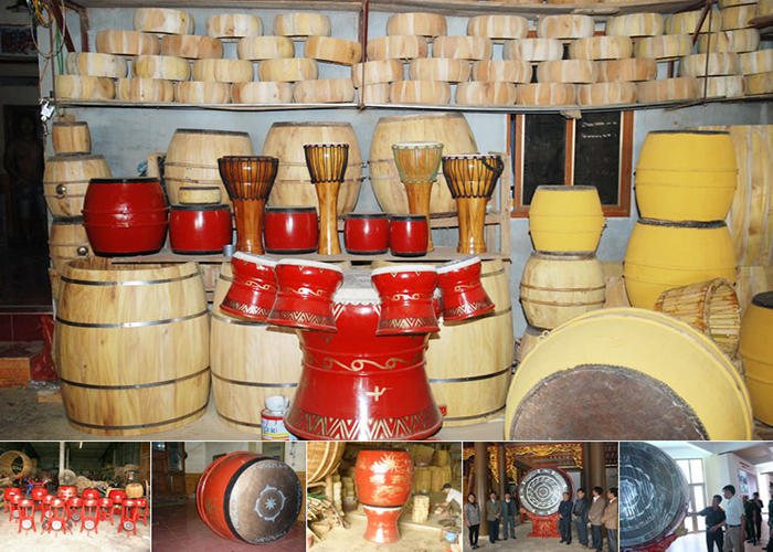Làng nghề làm trống Đọi Tam