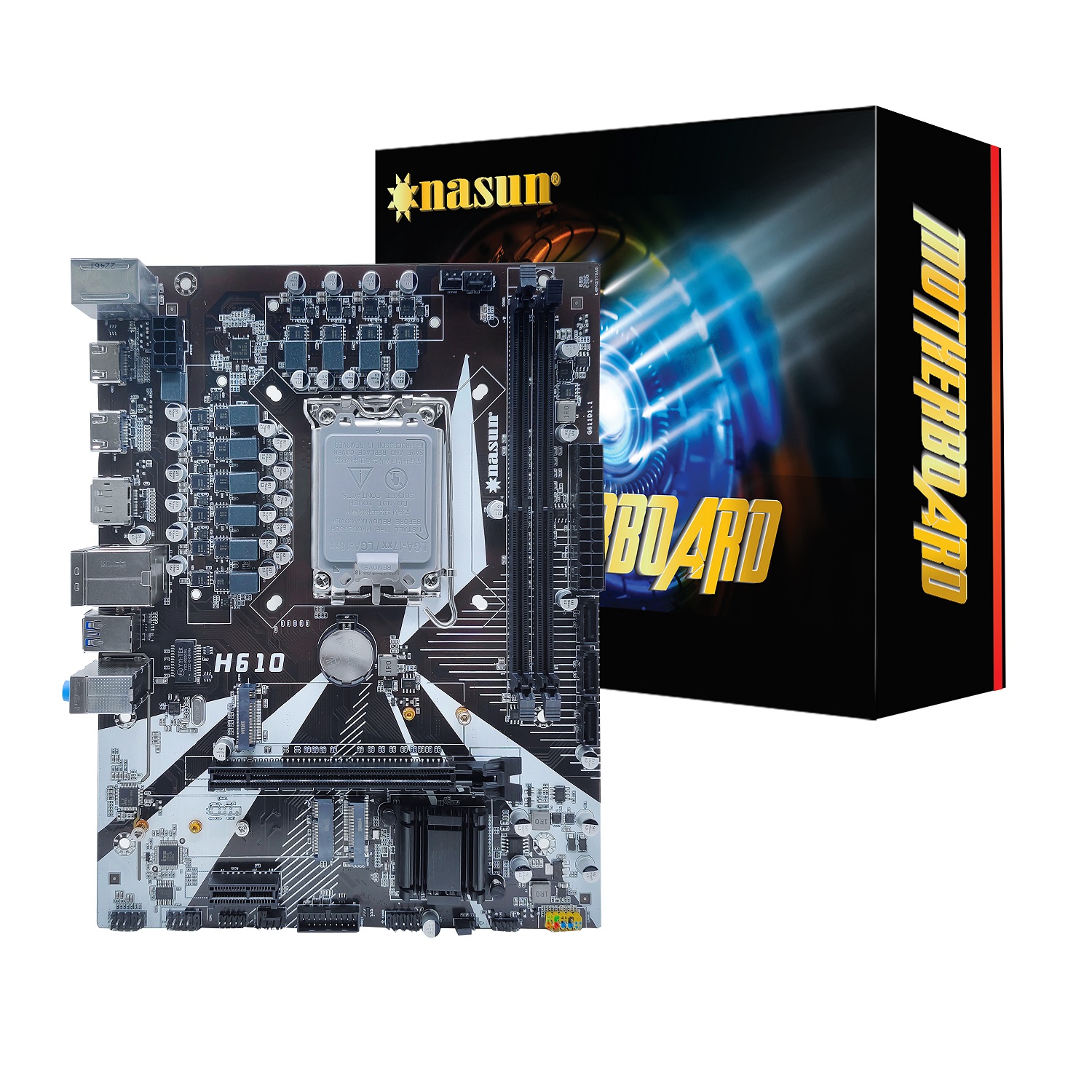 Main H610, Mainboard H610, Main Nasun H610, Mainboad Nasun H610