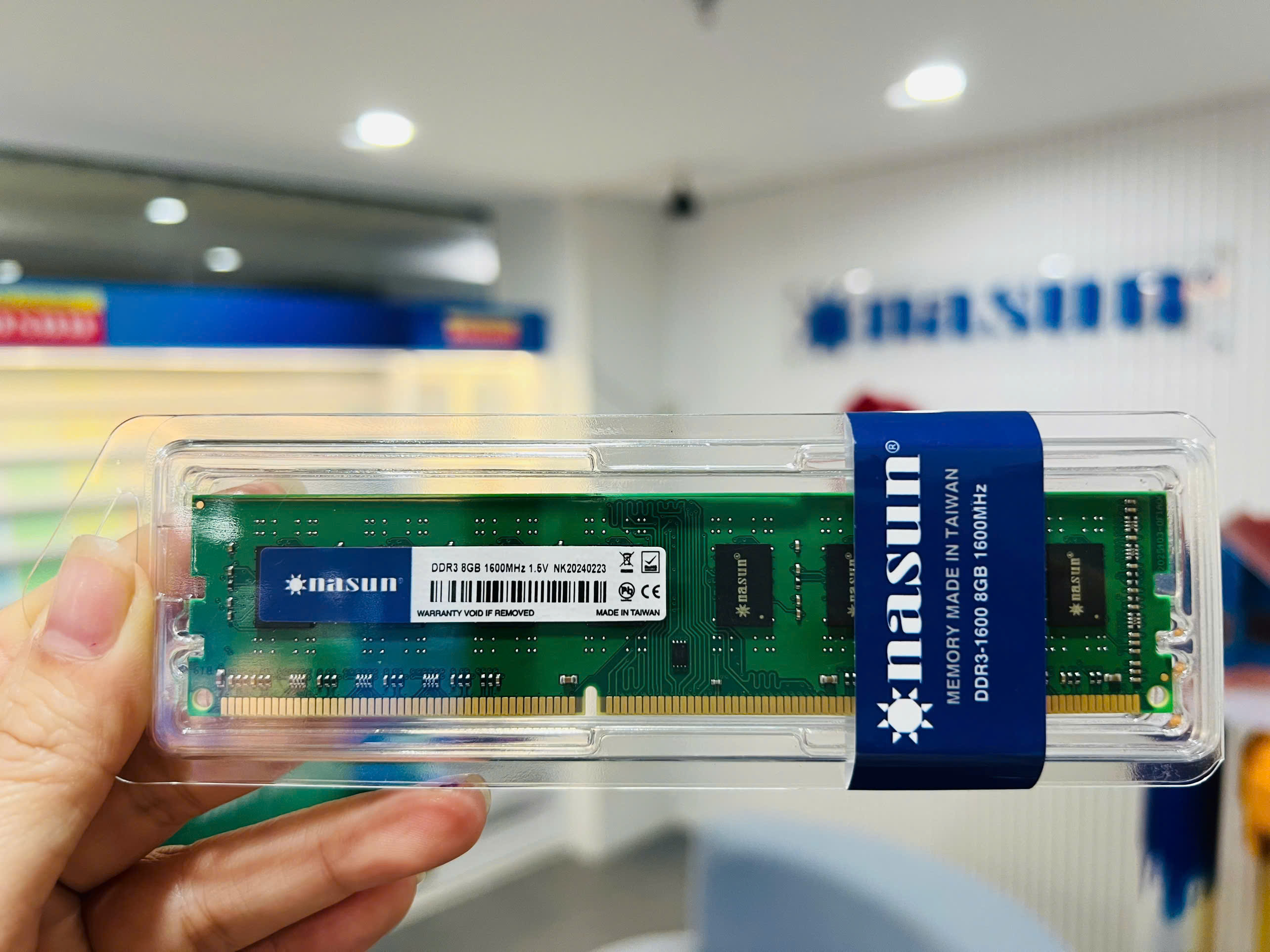 ram pc, ram ddr3, ram 8gb, nasun, ram nasun, ram máy bàn, phân phối ram pc, bán sỉ ram máy bàn, ram bus 1600