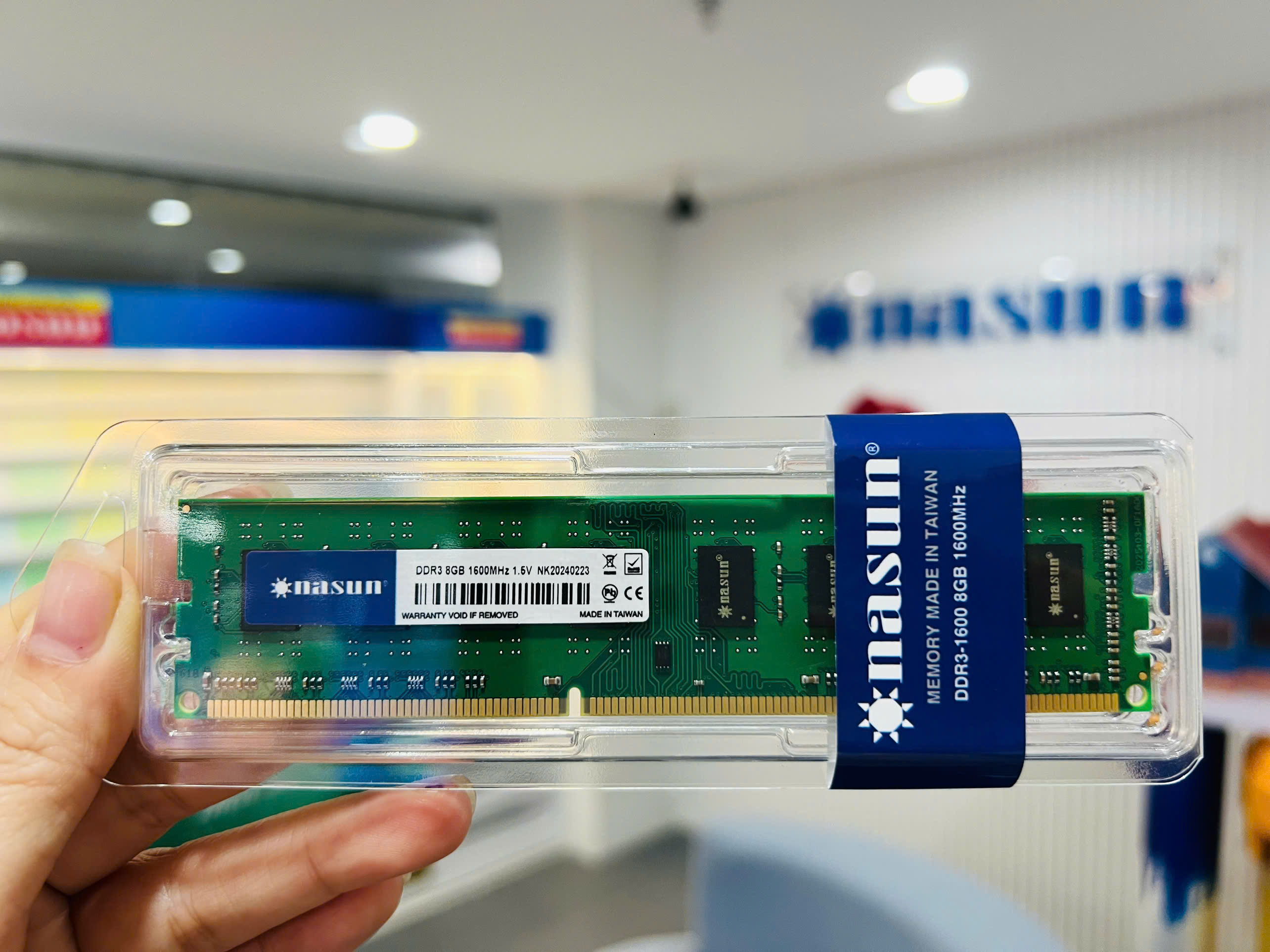 ram pc, ram ddr3, ram 8gb, nasun, ram nasun, ram máy bàn, phân phối ram pc, bán sỉ ram máy bàn, ram bus 1600