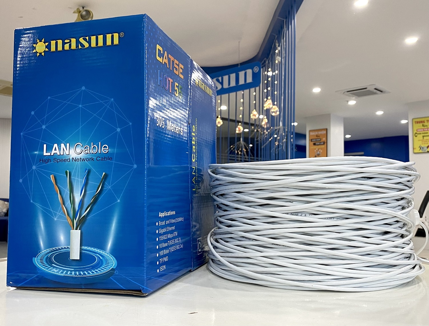 Dây mạng Cat5e, Dây mạng Nasun