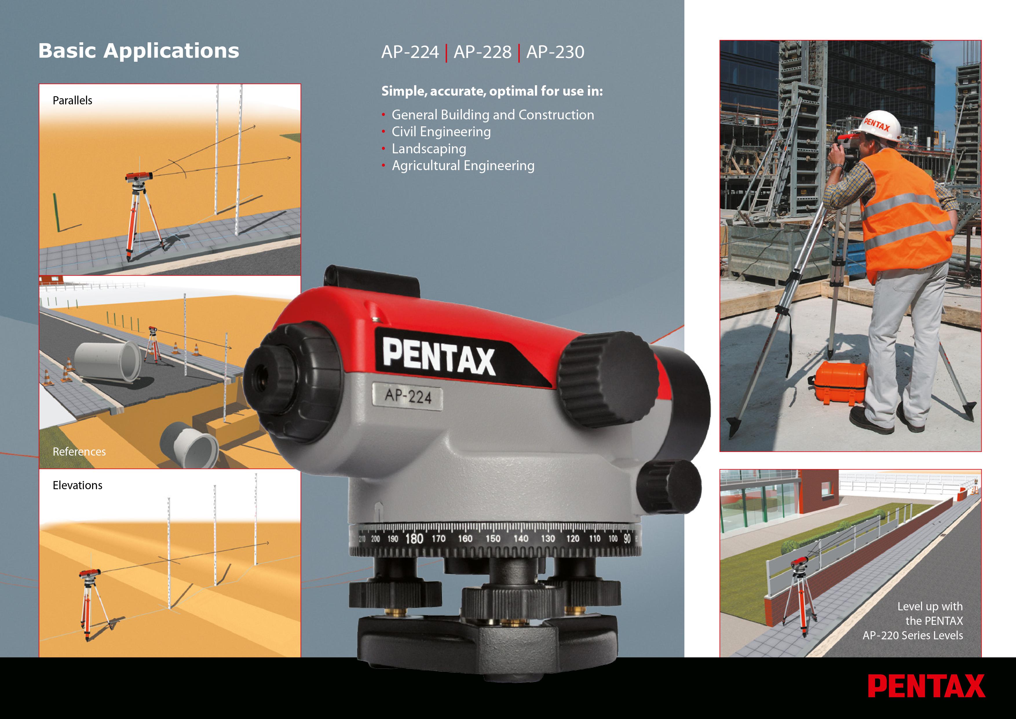 Máy thủy bình pentax ap230