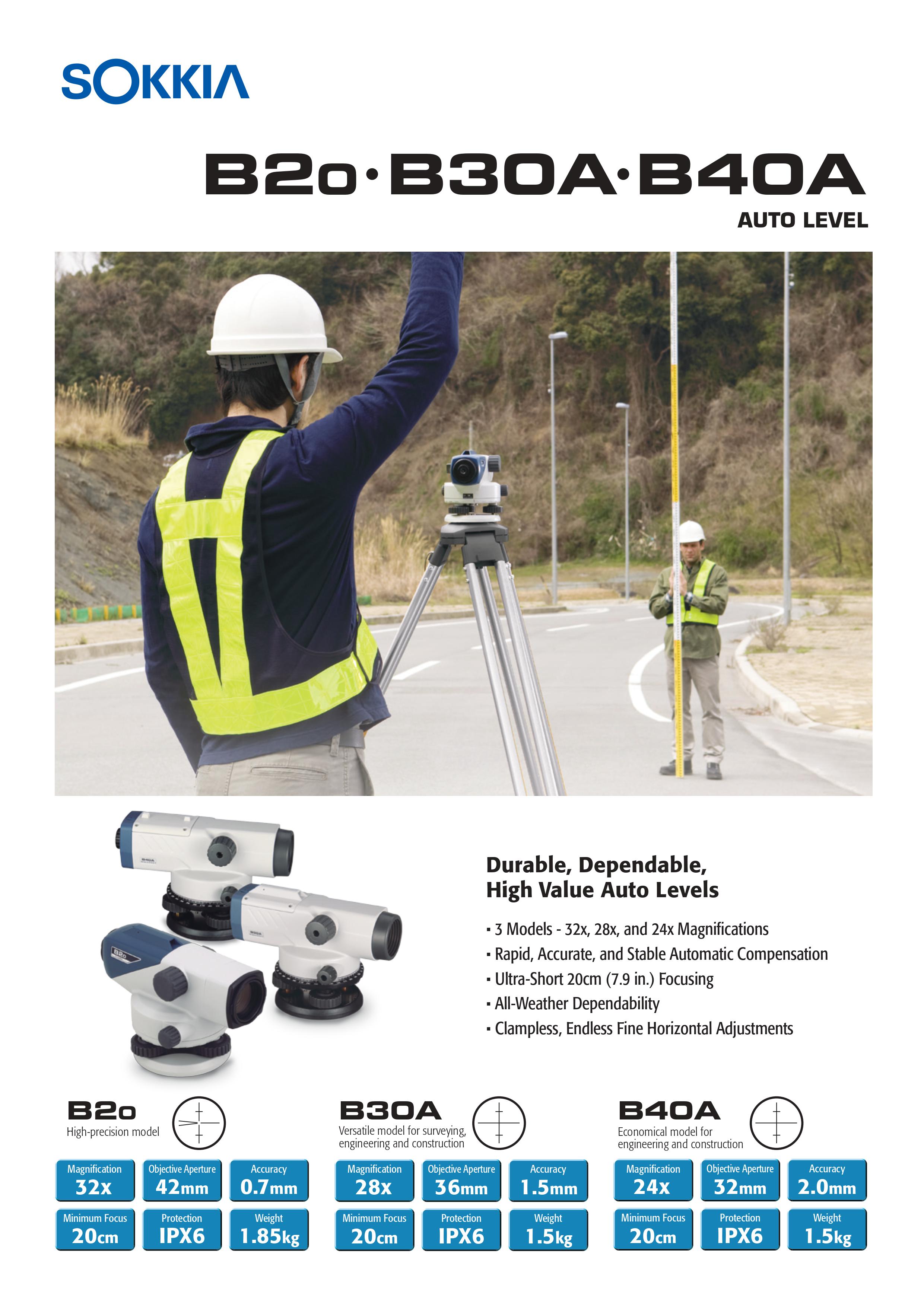 Máy thủy bình sokkia b30a