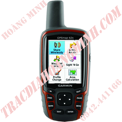 MÁY ĐỊNH VỊ GPS CẦM TAY GARMIN MAP62S