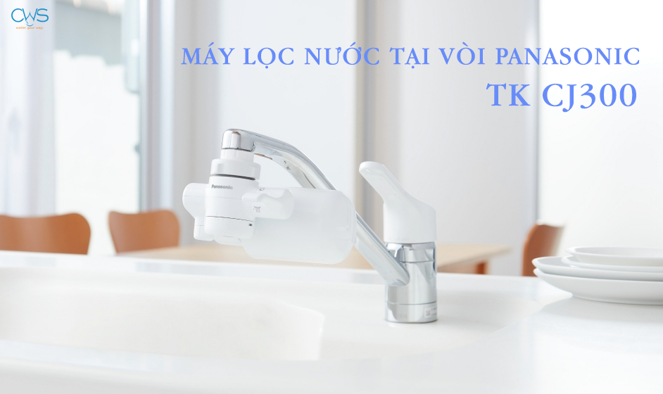 Máy lọc nước tại vòi Panasonic TK-CJ300-WVN