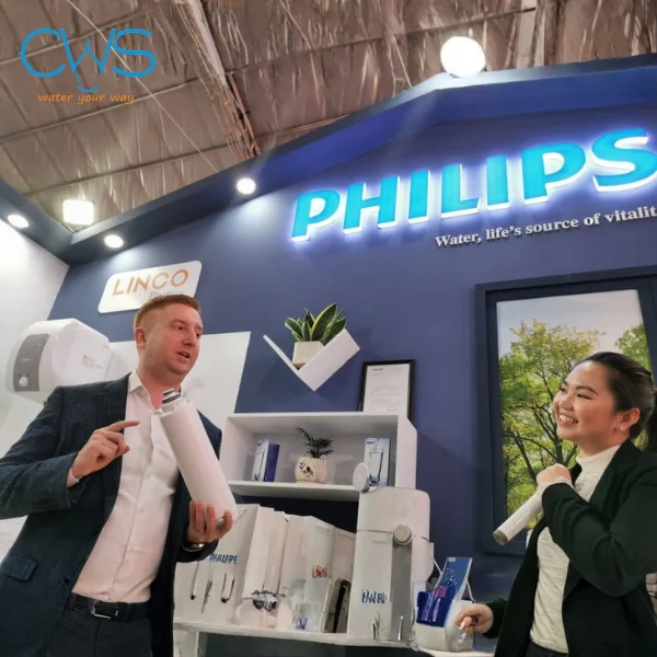 Đại Diện Philips Water Giới Thiệu Sản Phẩm Mới Tại Triển Lãm Vietbuild 2019